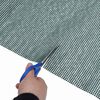 vidaXL Tapis de tente Vert 250 x 250 cm Polyester