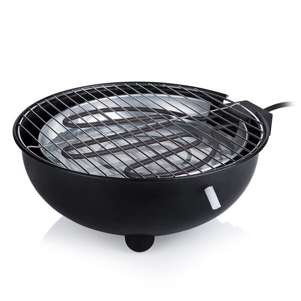 Tristar Barbecue &eacute;lectrique de table BQ-2880 1250 W 30 cm Noir