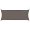 vidaXL Voile d'ombrage 160 g/m&sup2; Anthracite 2x5 m PEHD
