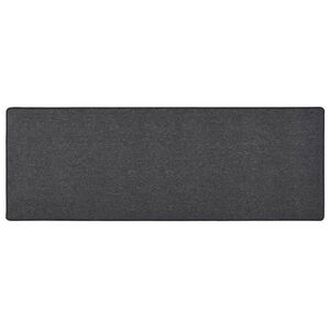 vidaXL Tapis de couloir Anthracite 80x250 cm