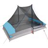 vidaXL Tente de camping 2 personnes bleu imperm&eacute;able