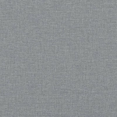 vidaXL Cadre de lit sans matelas gris clair 120x200 cm tissu