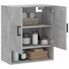 vidaXL Armoire murale gris b&eacute;ton 60x31x70 cm bois d'ing&eacute;nierie