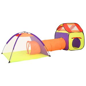 vidaXL Tente de jeu pour enfants Multicolore 338x123x111 cm