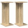 vidaXL Support de Plante Ch&ecirc;ne Sonoma 25 x 25,5 x 60,5 cm