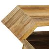 vidaXL Table console Bois de manguier massif 90 x 35 x 76 cm