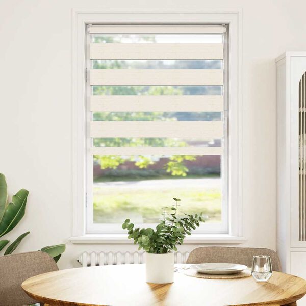 vidaXL Store zèbre beige marbré largeur du tissu 70,9 cm polyester