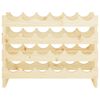 vidaXL Casier &agrave; vin 65x29x46 cm Bois de pin massif