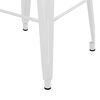 vidaXL Ensemble de bar 7 pcs Noir et blanc