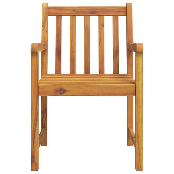 vidaXL Chaises de jardin lot de 6 56x55,5x90 bois massif d'acacia