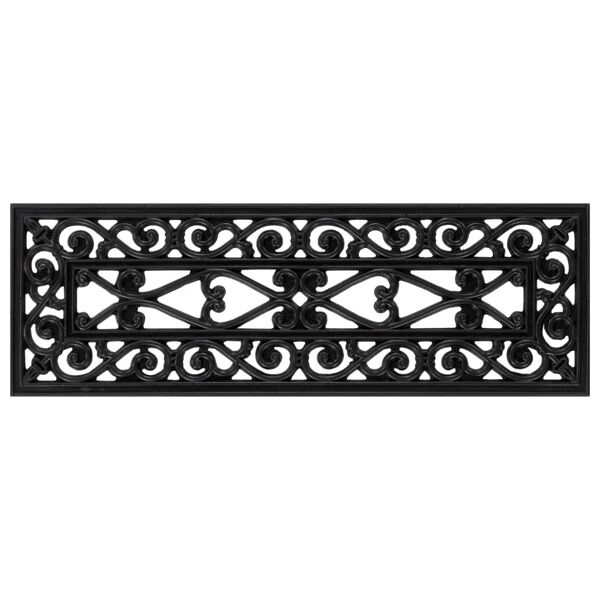 vidaXL Marches d'escalier 10 pcs 25x75 cm caoutchouc