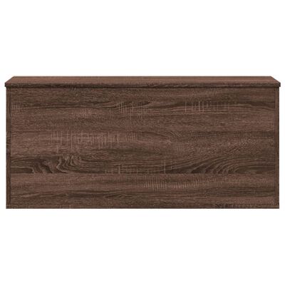 vidaXL Boîte de rangement chêne marron 100x42x46 cm bois d'ingénierie