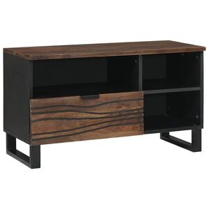 vidaXL Unites TV 80 x 33 x 46 cm Noyer Bois d'ing&eacute;nierie