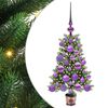 vidaXL Sapin de No&euml;l Vert 65 cm PE