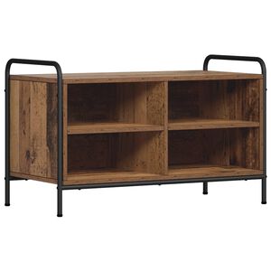 vidaXL Meuble TV 140 x 39,5 x 50 cm Bois ancien Bois d'ing&eacute;nierie