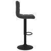 vidaXL Tabouret de bar Noir Velours