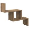 vidaXL &Eacute;tag&egrave;re Murale Ch&ecirc;ne artisanal 48 x 15 x 42 cm
