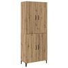 vidaXL Haut Armoire 2 pcs Ch&ecirc;ne artisanal 69,5 x 34 x 180 cm