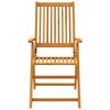 vidaXL Ensemble &agrave; manger de jardin 5 pcs Bois d'acacia solide