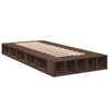 vidaXL Cadre de lit sans matelas ch&ecirc;ne marron 90x190 cm