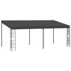 vidaXL Belv&eacute;d&egrave;re mural 3x6 m Anthracite Tissu