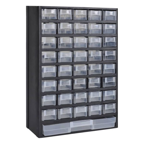 vidaXL Armoire &agrave; outils avec 41 tiroirs Plastique