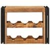 vidaXL &Eacute;tag&egrave;re &agrave; vin 100 x 45 x 33 cm Bois de mangue brut solide