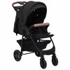 vidaXL Poussette pour b&eacute;b&eacute; 2-en-1 Anthracite Acier