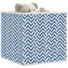 vidaXL Boîtes de rangement pliables 10 pcs 32x32x32 cm tissu intissé