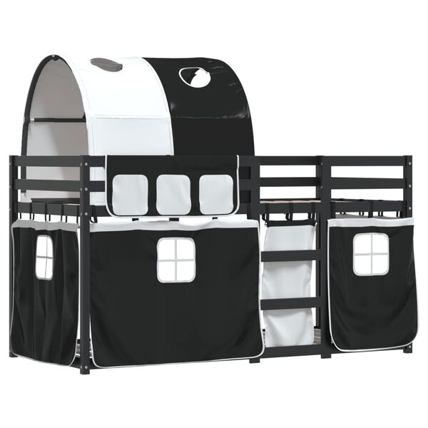 vidaXL Lit superpos&eacute; sans matelas 90x200 cm bois de pin massif