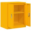 vidaXL Armoire de rangement Jaune moutarde 60 x 40 x 70 cm Acier