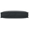vidaXL Coussin Noir 60 x 40 x 12 cm Tissu Oxford