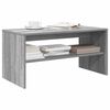 vidaXL Meuble TV sonoma gris 80x40x40 cm bois d'ing&eacute;nierie