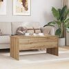 vidaXL Table basse Ch&ecirc;ne artisanal 102 x 50,5 x 46,5 cm