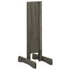 vidaXL Clôture en treillis de jardin Gris 120x60 cm Bois de sapin