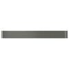 vidaXL Lit sur&eacute;lev&eacute; de jardin Acier enduit de poudre 620x80x68 cm gris