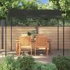 vidaXL Auvent de parasol 3 x 2,4 m Anthracite