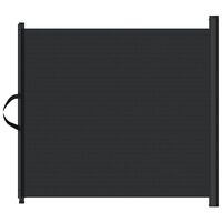 vidaXL Porte rétractable pour animaux de compagnie noir 82,5x125 cm