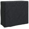 vidaXL Housse pour range-b&ucirc;ches Uni Noir Tissu Oxford 600D