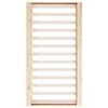 vidaXL Cadre de lit sans matelas 120x190 cm Petit double Bois massif
