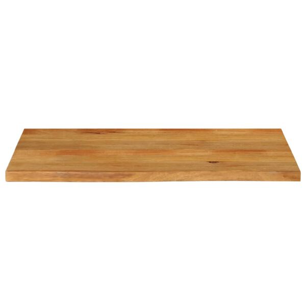 vidaXL Dessus de table &agrave; bord vivant 110x60x3,8cm bois massif manguier