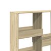 vidaXL Cloison de séparation chêne sonoma 100x33x115cm bois ingénierie