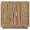 vidaXL Buffet chêne artisanal 80x40x75 cm bois d'ingénierie
