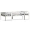 vidaXL Cadre de lit pour enfants sans matelas 75x190 cm pin massif