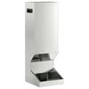 vidaXL Nourrisseur pour cerfs Argent 28 x 30 x 80 cm Acier galvanis&eacute;