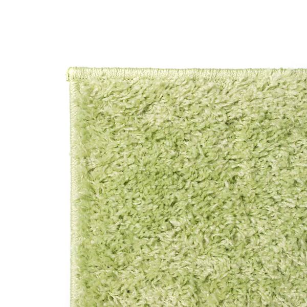 vidaXL Tapis &agrave; poils longs 80 x 150 cm Vert