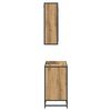 vidaXL Ensemble de mobilier de salle de bain 2 pcs Ch&ecirc;ne artisanal