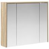 vidaXL Armoire Miroir de Salle de Bain Ch&ecirc;ne Sonoma