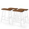 vidaXL Table et tabouret de bar 5 pcs Bois massif