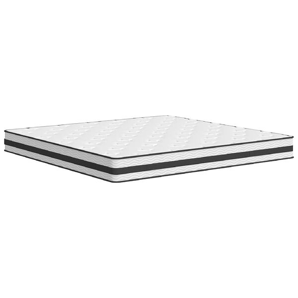 vidaXL Matelas &agrave; ressorts bonnell moyen 200x200 cm